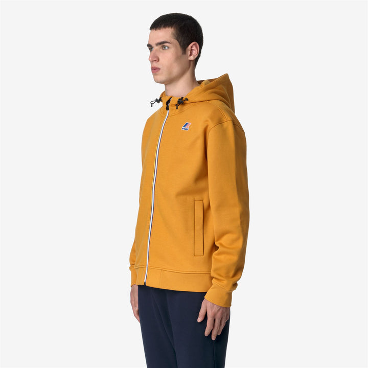 Fleece Unisex LE VRAI ARROUX HV POLY CO Jacket YELLOW INCA Detail (jpg Rgb)			