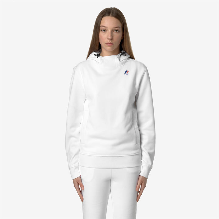 Fleece Unisex LE VRAI DURANCE HV POLY CO Jumper WHITE Dressed Back (jpg Rgb)		