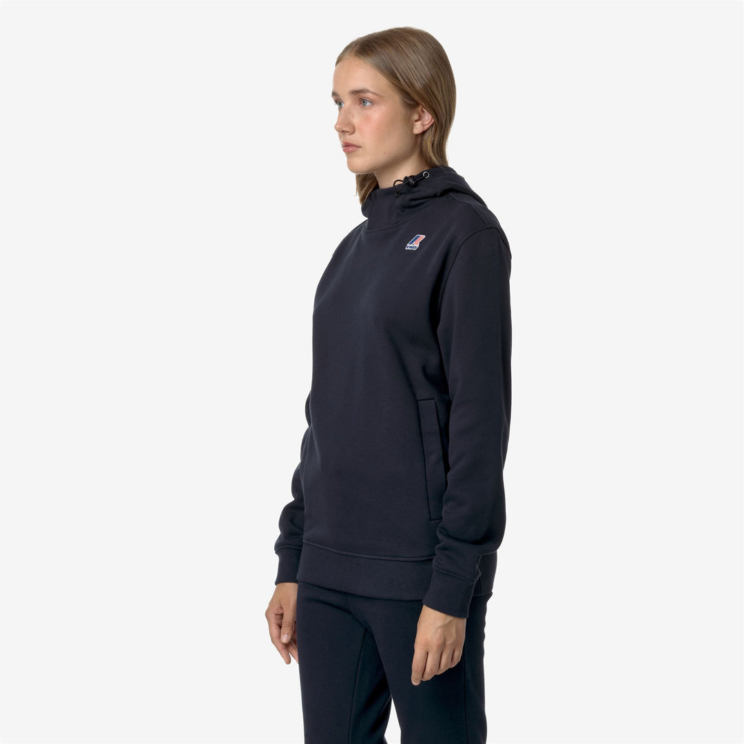 Fleece Unisex LE VRAI DURANCE HV POLY CO Jumper BLUE DEPTH Detail (jpg Rgb)			