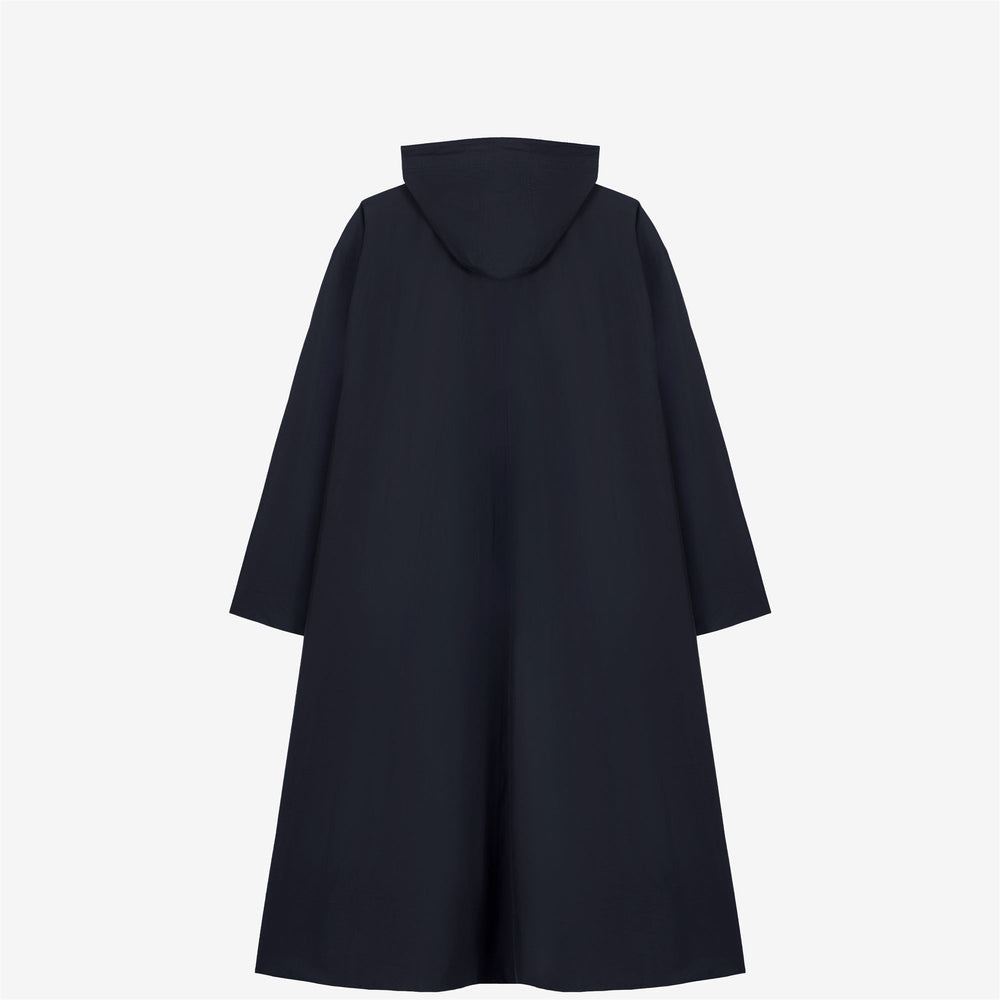 Jackets Woman LE VRAI 2.1 AMIABLE PRADEL SOEUR Long BLUE DK NAVY Dressed Front (jpg Rgb)	