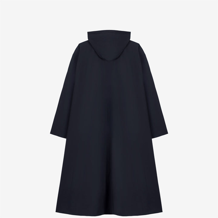 Jackets Woman LE VRAI 2.1 AMIABLE PRADEL SOEUR Long BLUE DK NAVY Dressed Front (jpg Rgb)	