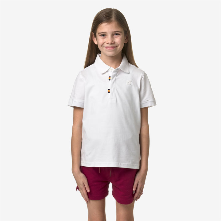 Polo Shirts Boy P. ALDERIC Polo WHITE Dressed Back (jpg Rgb)		