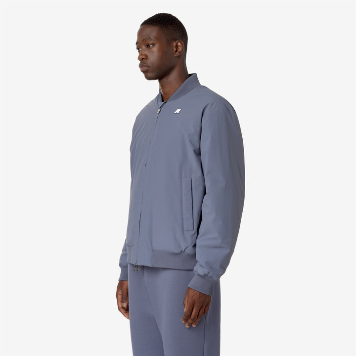 Jackets Man AORELIAN ST WARM DOUBLE Short GREY BLUE A-BLUE D Detail (jpg Rgb)			