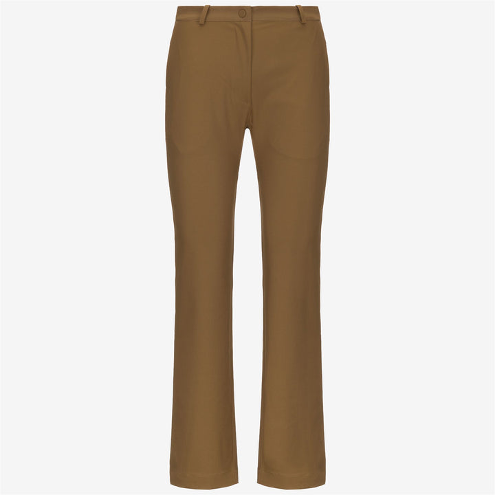 Pants Woman ELAISE TWILL PEACH CHINO BROWN CORDA Photo (jpg Rgb)			