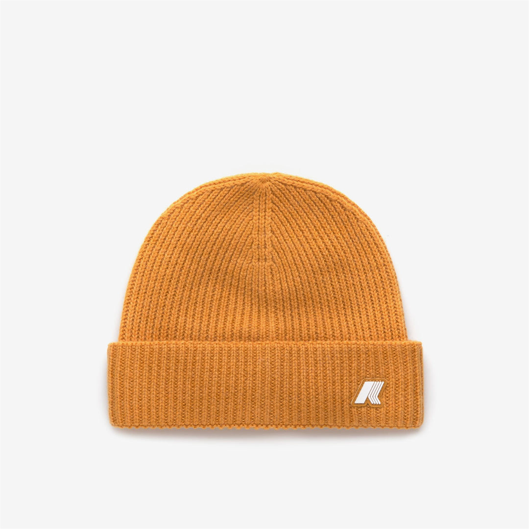 Headwear Kid unisex P. BRICE CARDIGAN STITCH Hat YELLOW INCA MELANGE Photo (jpg Rgb)			