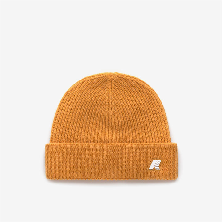 Headwear Kid unisex P. BRICE CARDIGAN STITCH Hat YELLOW INCA MELANGE Photo (jpg Rgb)			