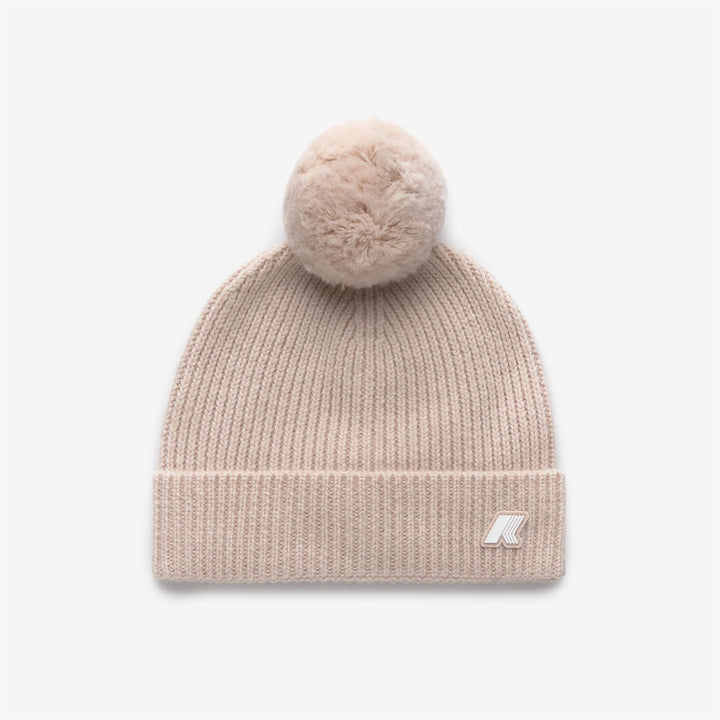 Headwear Girl P. VINCIENNE CARDIGAN STITCH Hat PINK TINT MELANGE Photo (jpg Rgb)			