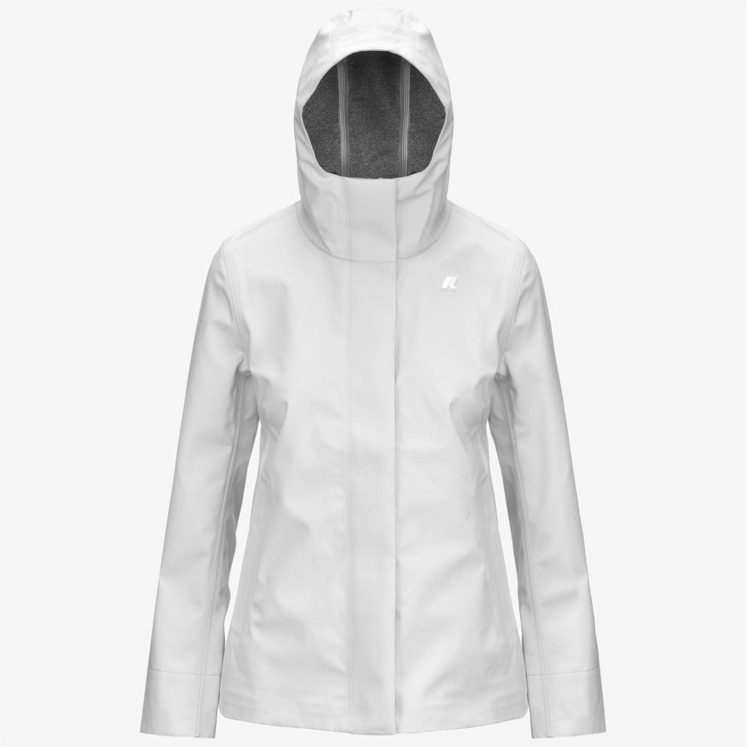 Jackets Woman MADALINA BONDED JERSEY Mid WHITE Photo (jpg Rgb)			