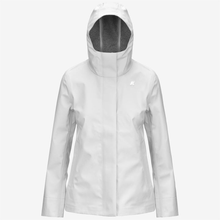 Jackets Woman MADALINA BONDED JERSEY Mid WHITE Photo (jpg Rgb)			