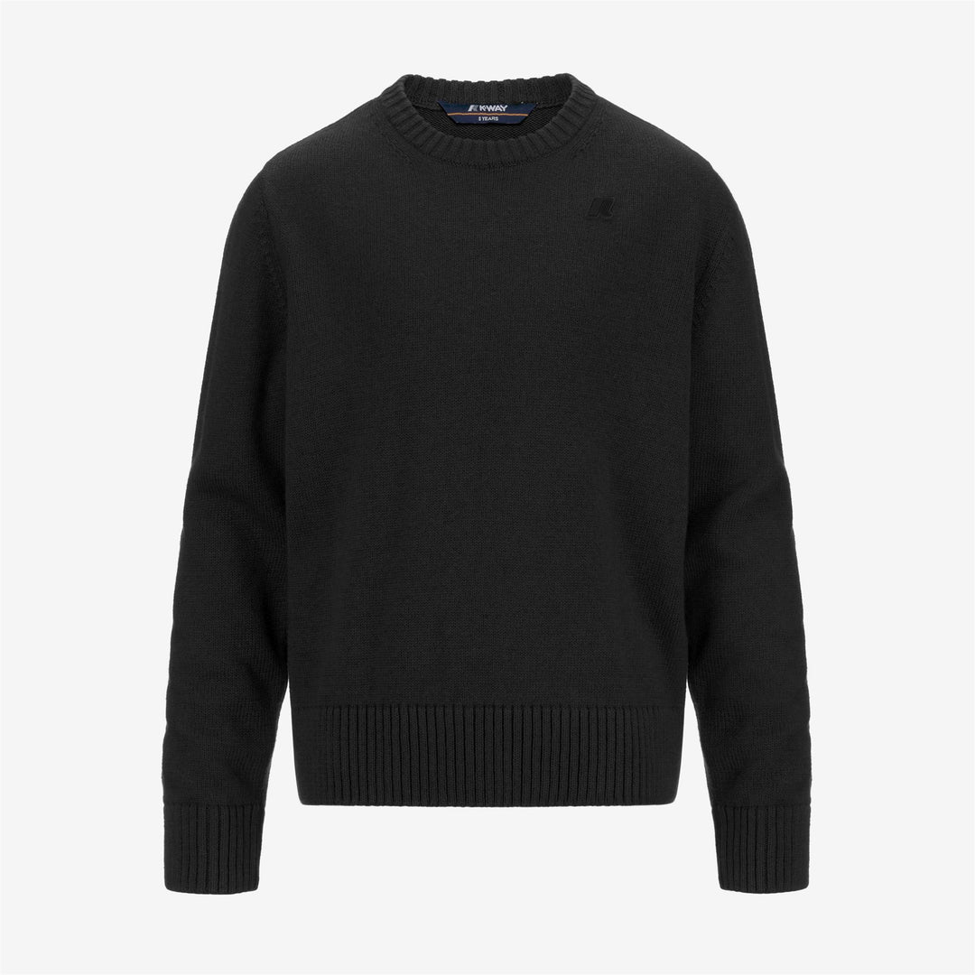 KNITWEAR Kid unisex P. SEBASTIEN COTTON CASHMERE Pull Over BLACK PURE Photo (jpg Rgb)			