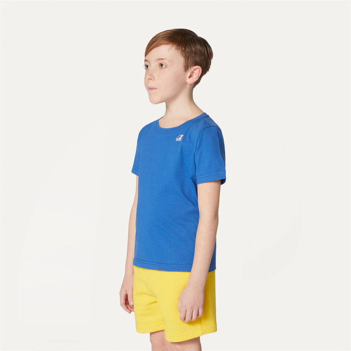 T-ShirtsTop Kid unisex P. LE VRAI 3.0 EDOUARD T-Shirt BLUE ROYAL MARINE Detail (jpg Rgb)			