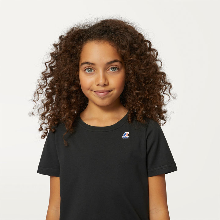 T-ShirtsTop Kid unisex P. LE VRAI 3.0 EDOUARD T-Shirt BLACK PURE Detail Double				