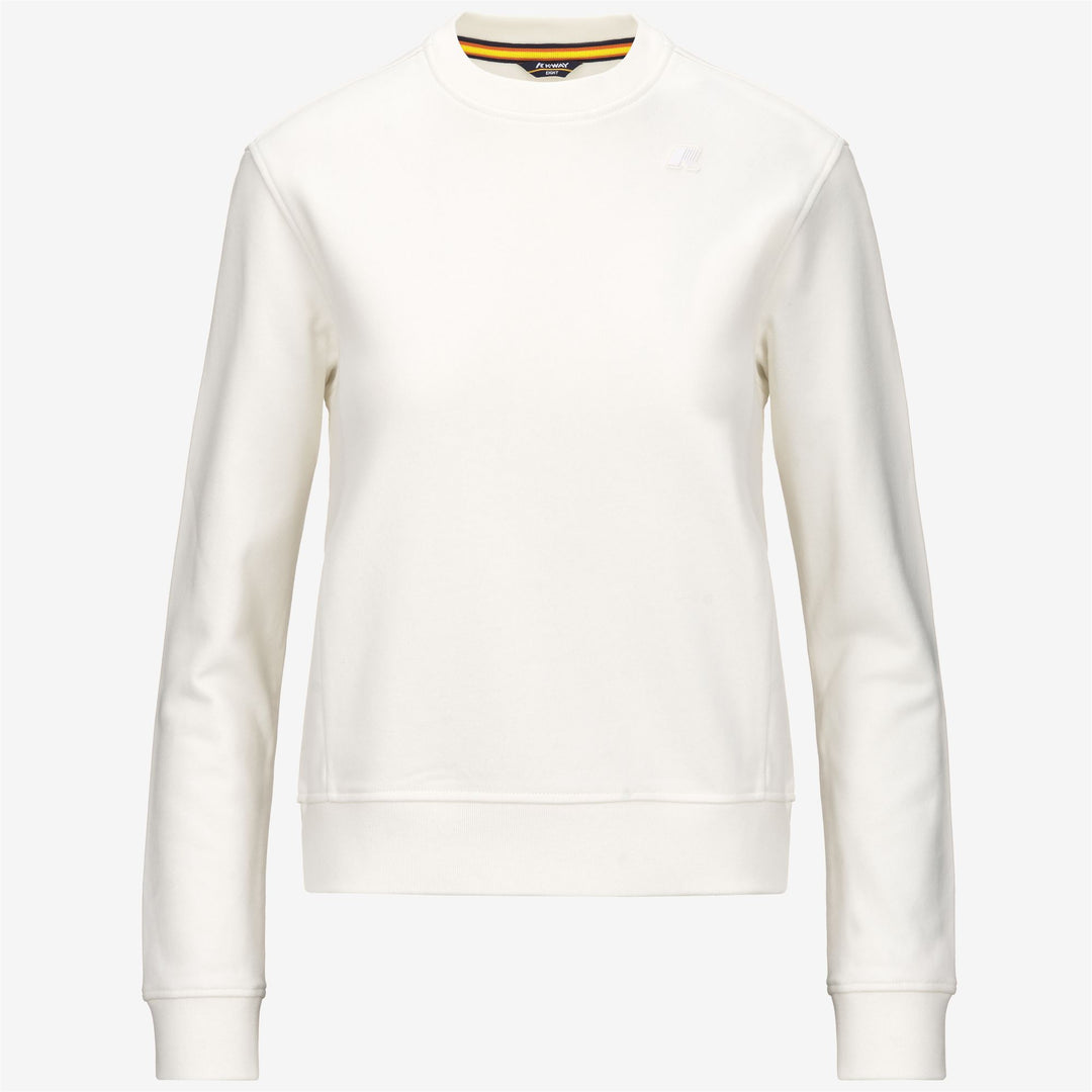 Fleece Woman ELINE FLEECE PEACH Pull Over WHITE GARDENIA Photo (jpg Rgb)			