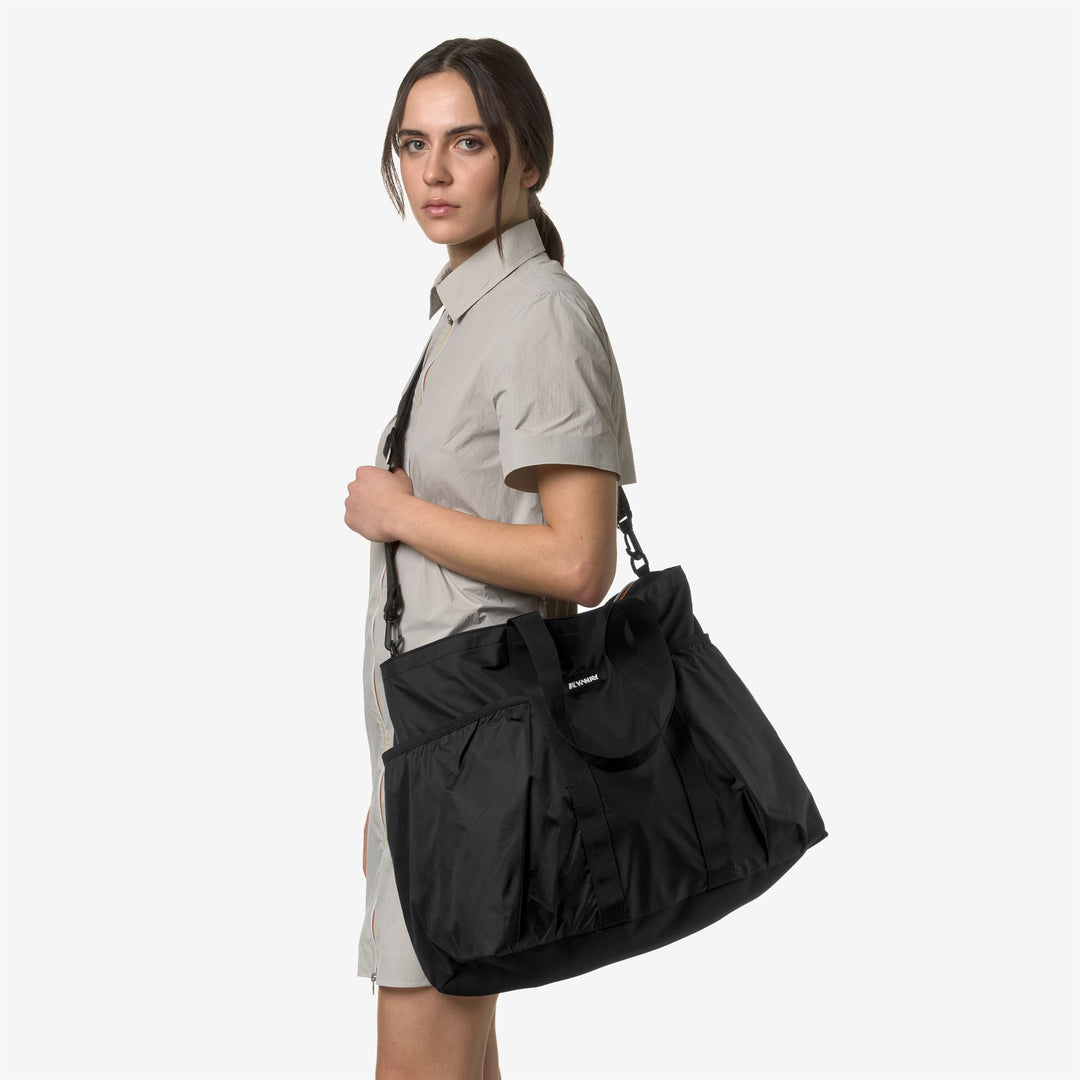 Bags Unisex SAINT MALO TOTE BAG BLACK PURE Detail (jpg Rgb)			