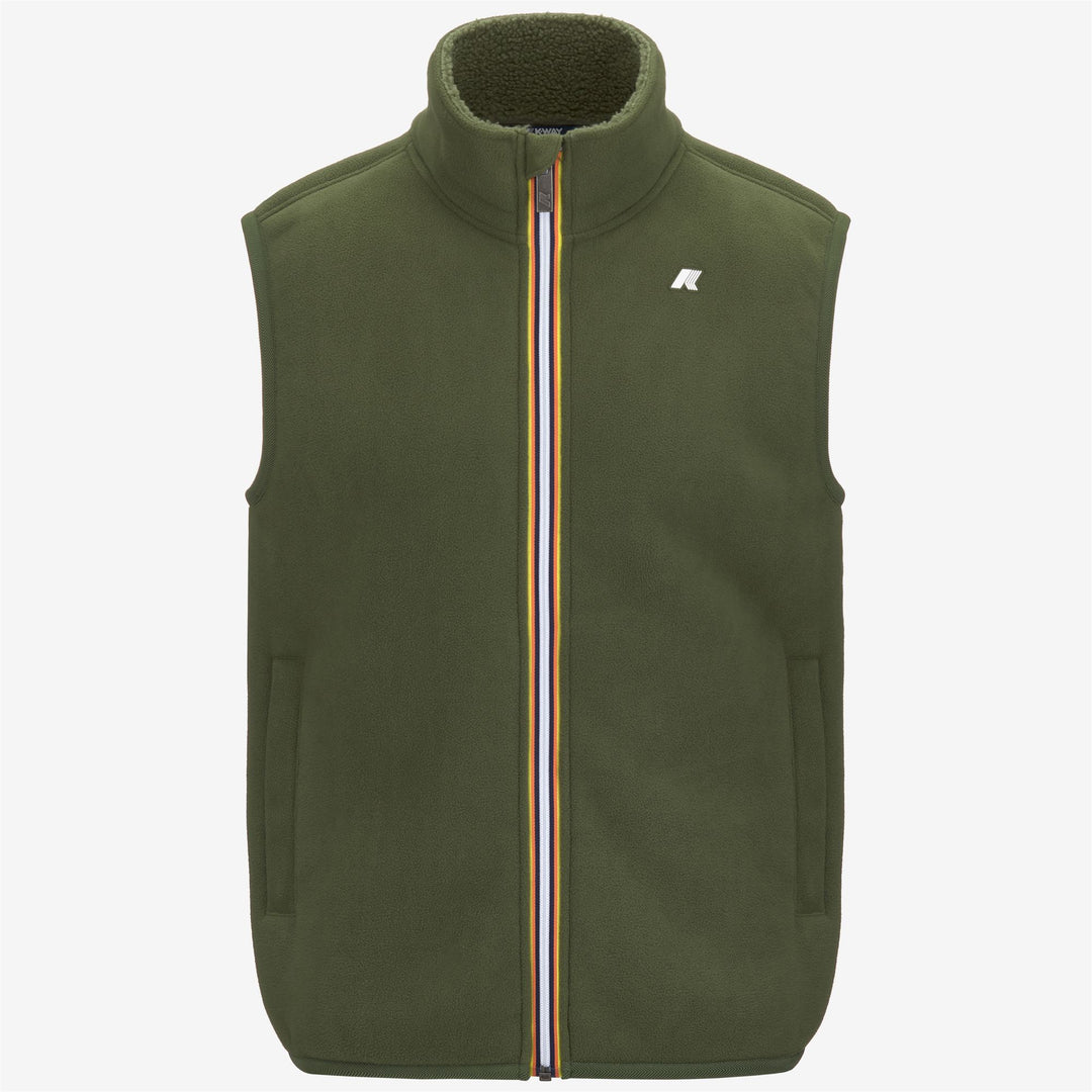 Fleece Man YANNICK SHERPA POLAR Jacket GREEN C-GREEN C Photo (jpg Rgb)			