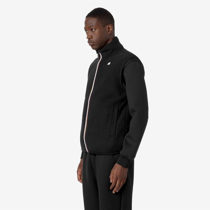 Fleece Man YANNICK SHERPA POLAR Jacket BLACK P-BLACK P Detail (jpg Rgb)			