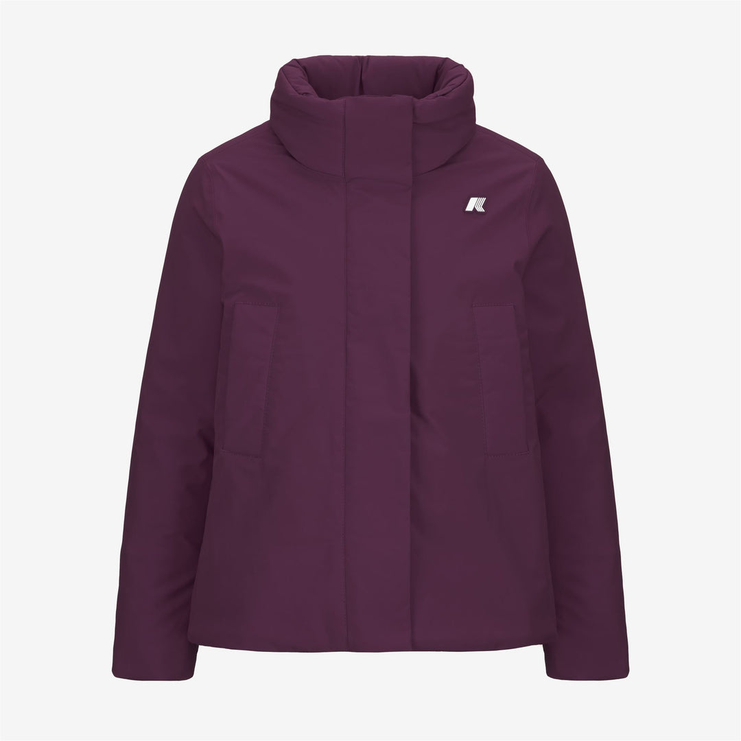 Jackets Girl P. MARLETTE ST WARM Short VIOLET DK PURPLE Photo (jpg Rgb)			