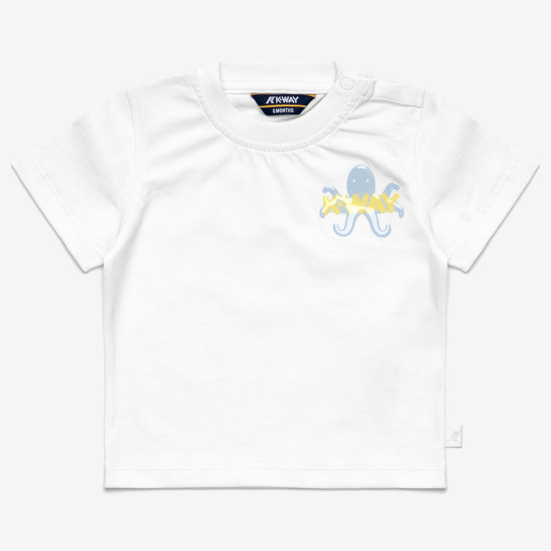 T-ShirtsTop Kid unisex E. PETE OCTOPUS JERSEY T-Shirt WHITE Photo (jpg Rgb)			