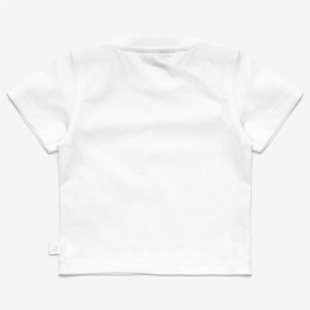 T-ShirtsTop Kid unisex E. PETE OCTOPUS JERSEY T-Shirt WHITE Dressed Front (jpg Rgb)	