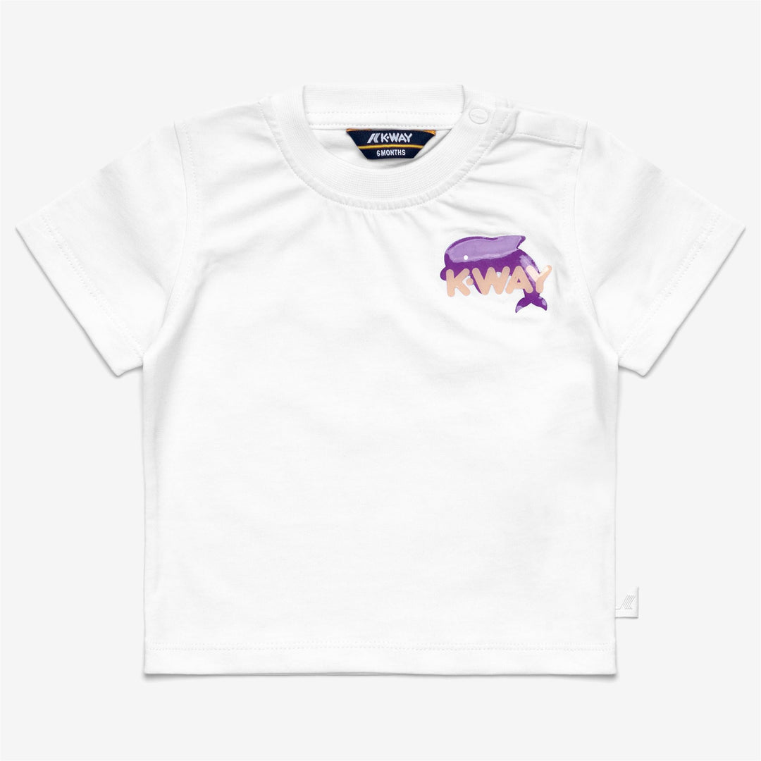 T-ShirtsTop Kid unisex E. PETE DOLPHIN JERSEY T-Shirt WHITE Photo (jpg Rgb)			