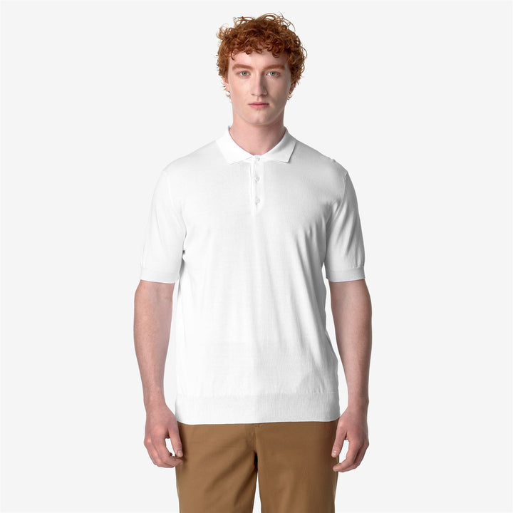 KNITWEAR Man PLEYNE Polo WHITE Dressed Back (jpg Rgb)		