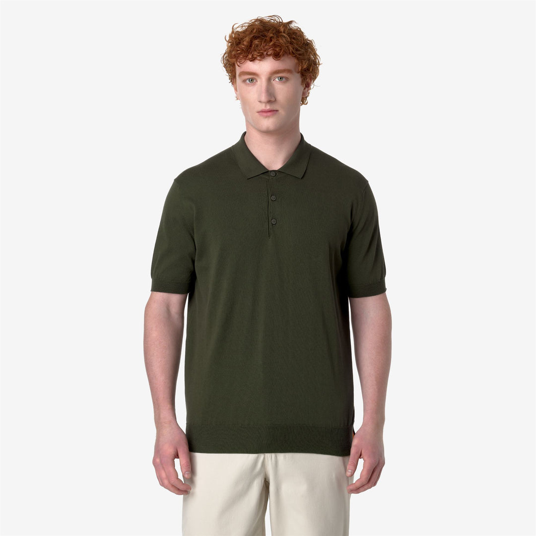 KNITWEAR Man PLEYNE Polo GREEN AFRICA Dressed Back (jpg Rgb)		