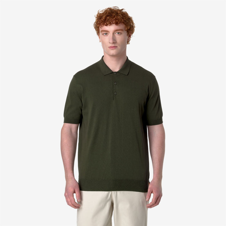 KNITWEAR Man PLEYNE Polo GREEN AFRICA Dressed Back (jpg Rgb)		