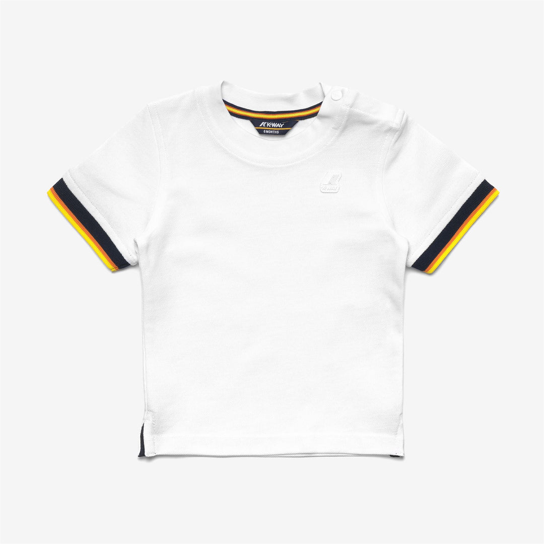 T-ShirtsTop Kid unisex E. PETE CONTRAST T-Shirt WHITE Photo (jpg Rgb)			