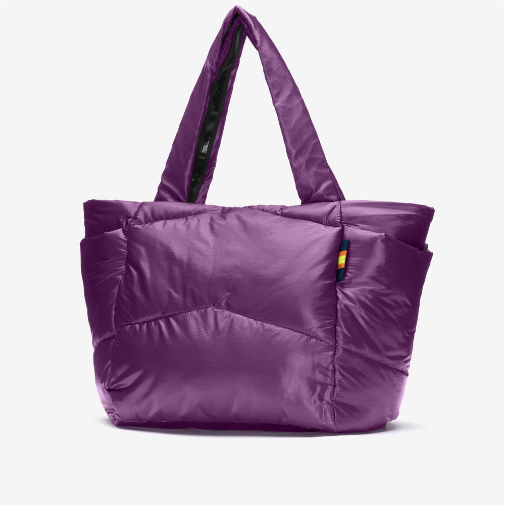 Bags Woman NIN CRYSTAL CHINTZ TOTE BAG VIOLET DK PURPLE CHINTZ Dressed Front (jpg Rgb)	