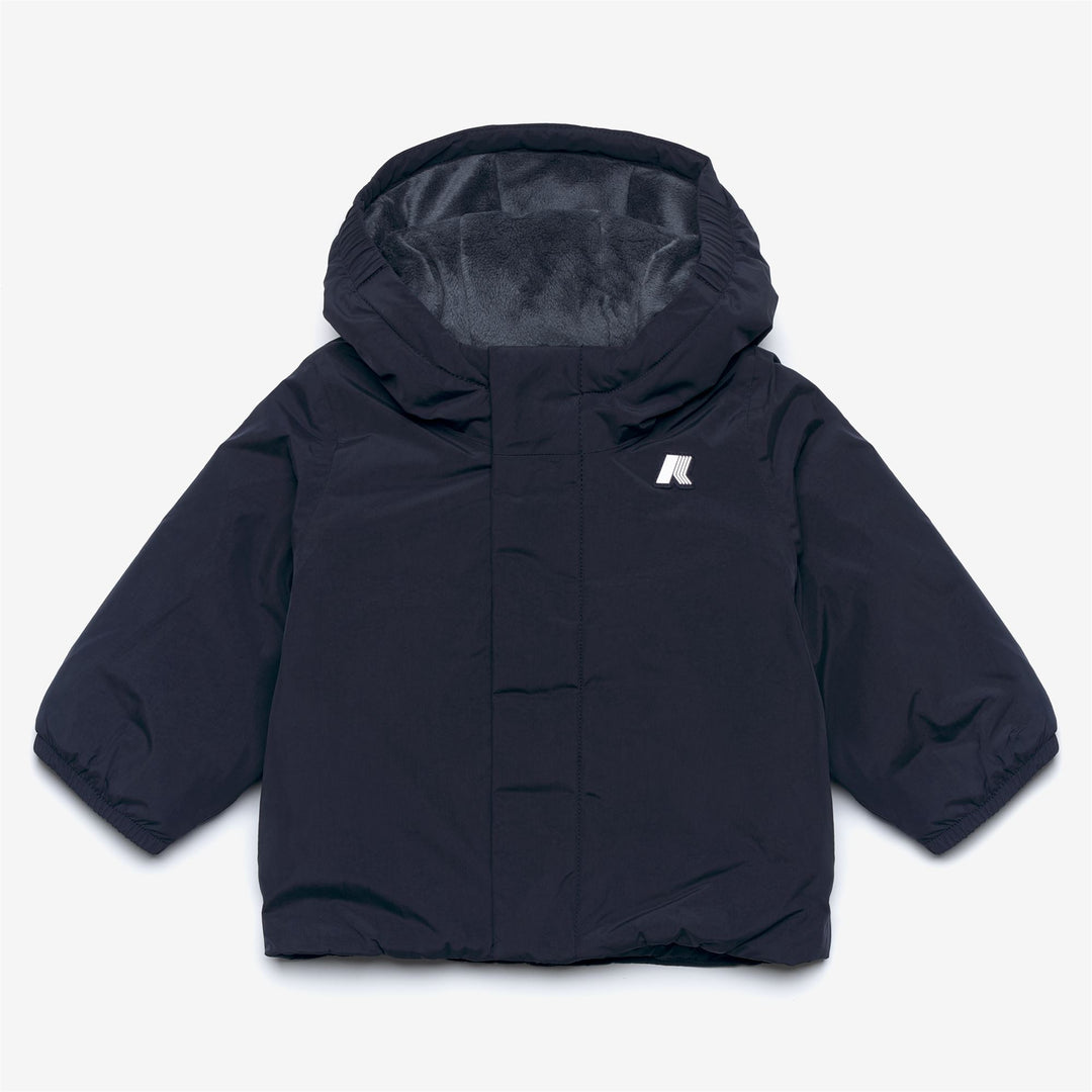 Jackets Kid unisex E. JACK SOFT TOUCH MARMOTTA Short BLUE D-BLUE A Photo (jpg Rgb)			