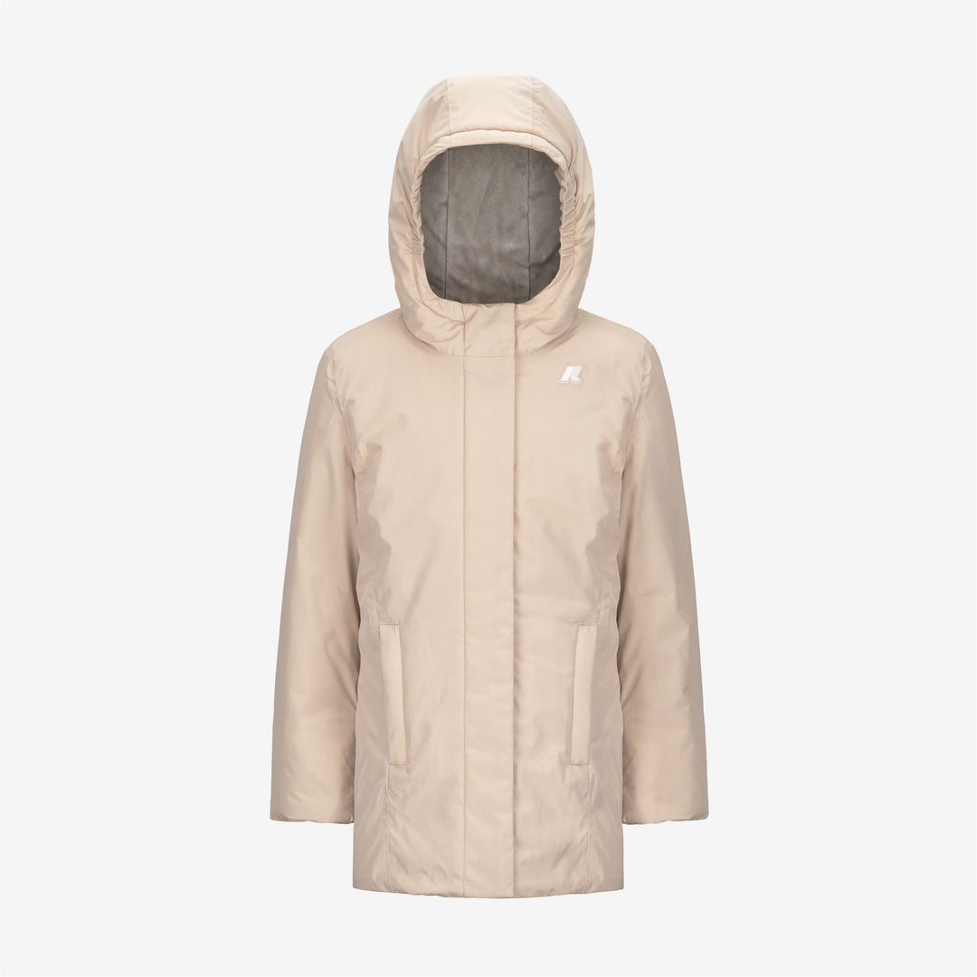 Jackets Girl P. DENISE SOFT TOUCH MARMOTTA Mid PINK TINT - GREY GOAT Photo (jpg Rgb)			