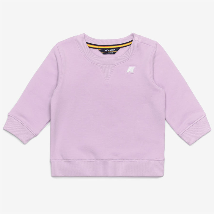 SETS Kid unisex E. SET BAPTISTELLE MICKETTE Pants / Sweater VIOLET LT LILAC Photo (jpg Rgb)			