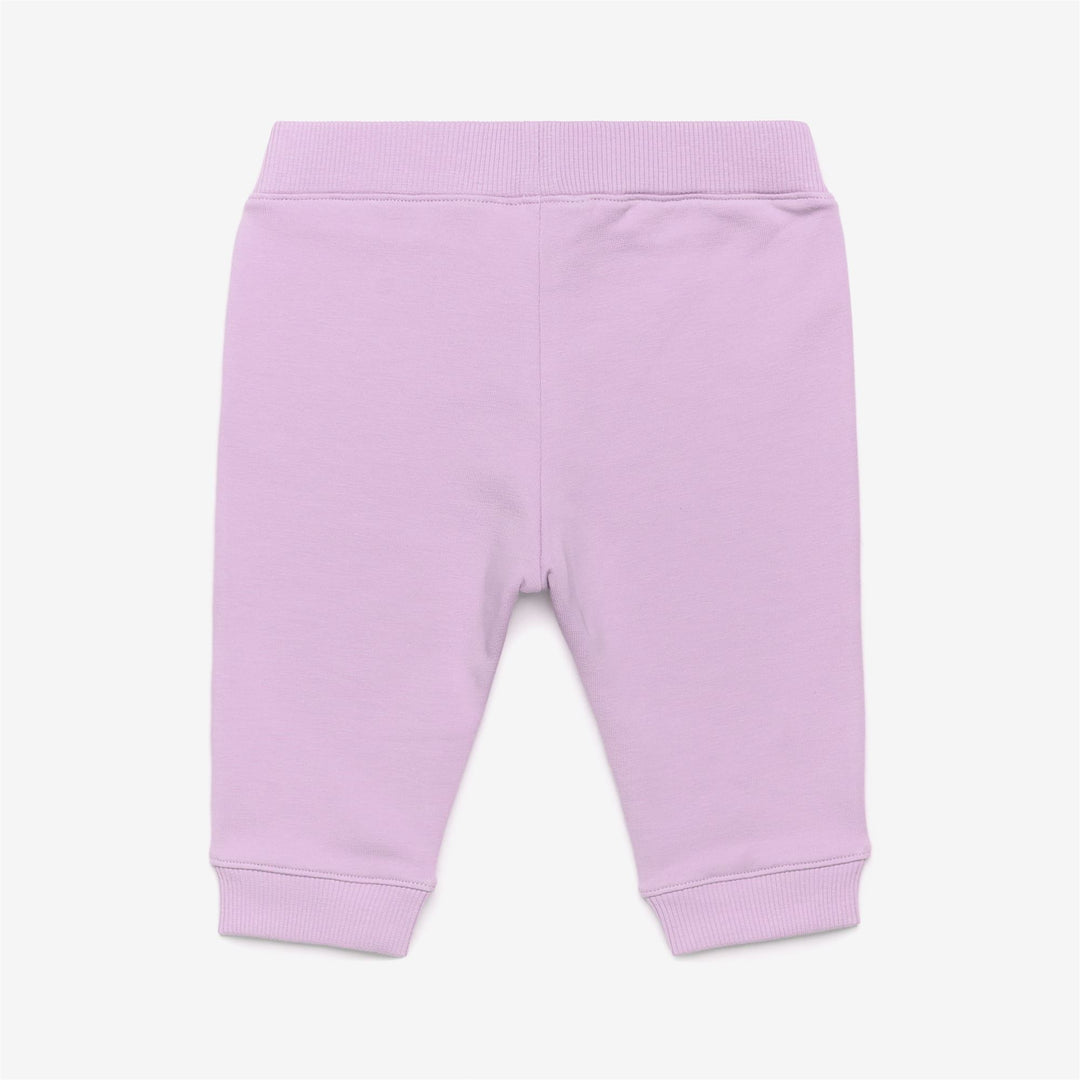 SETS Kid unisex E. SET BAPTISTELLE MICKETTE Pants / Sweater VIOLET LT LILAC Dressed Back (jpg Rgb)		