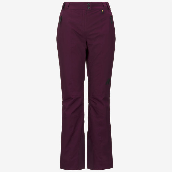 Pants Woman BONNEVAL MICROTWILL 2L Sport Trousers VIOLET DK PURPLE Photo (jpg Rgb)			