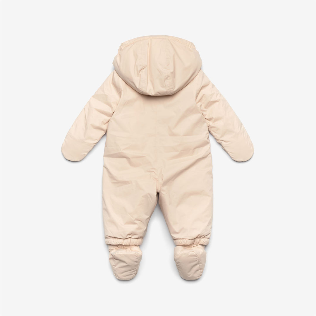 Sport Suits Kid unisex E. LE VRAI 3.0 SNOTTY ORSETTO TRACKSUIT ECRU Dressed Front (jpg Rgb)	