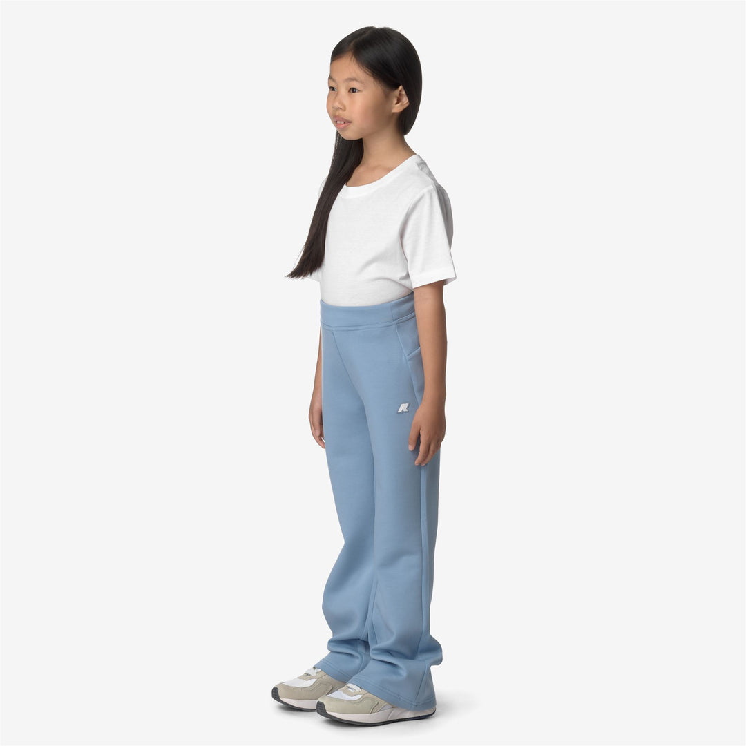 Pants Girl P. JANINNE LIGHT SPACER Sport Trousers BLUE AVIO Detail (jpg Rgb)			