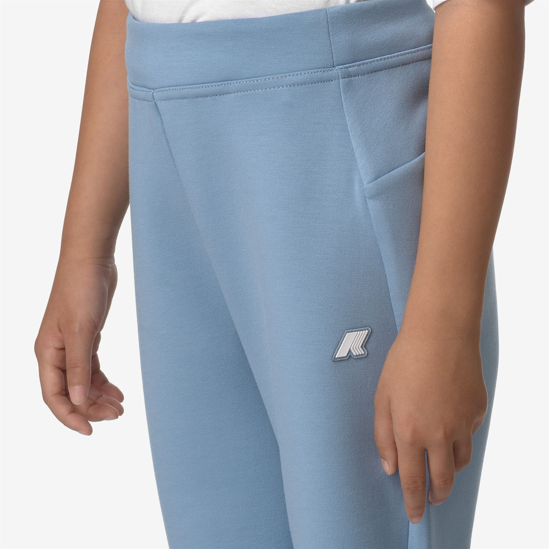 Pants Girl P. JANINNE LIGHT SPACER Sport Trousers BLUE AVIO Detail Double				