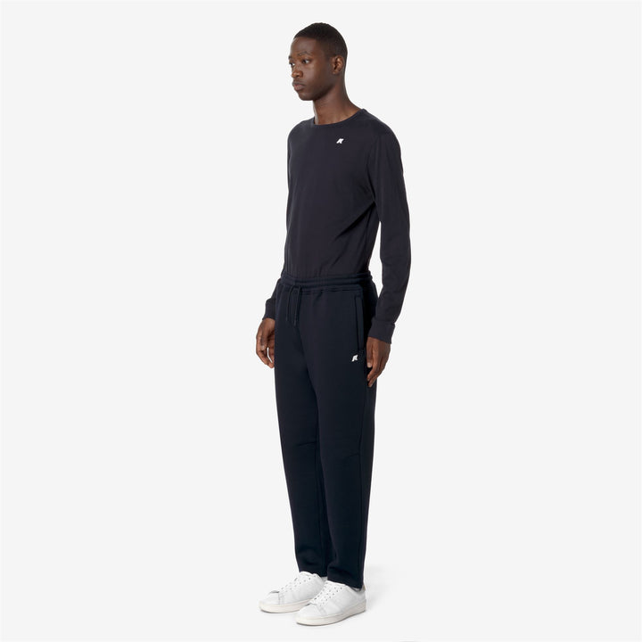 Pants Man MICKA SPACER Sport Trousers BLUE DEPTH Detail (jpg Rgb)			