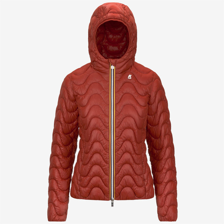 Jackets Woman LILY QUILTED WARM Short RED POMPEIAN Photo (jpg Rgb)			