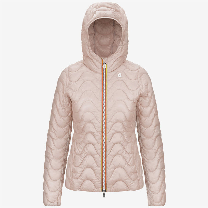 Jackets Woman LILY QUILTED WARM Short PINK GARDENIA Photo (jpg Rgb)			