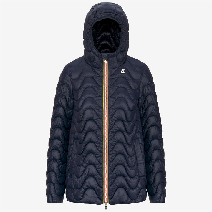 Jackets Woman MADLAINE QUILTED WARM Mid BLUE DEPTH Photo (jpg Rgb)			