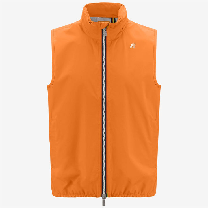 Jackets Man VALEN STRETCH DOT Vest ORANGE MD Photo (jpg Rgb)			