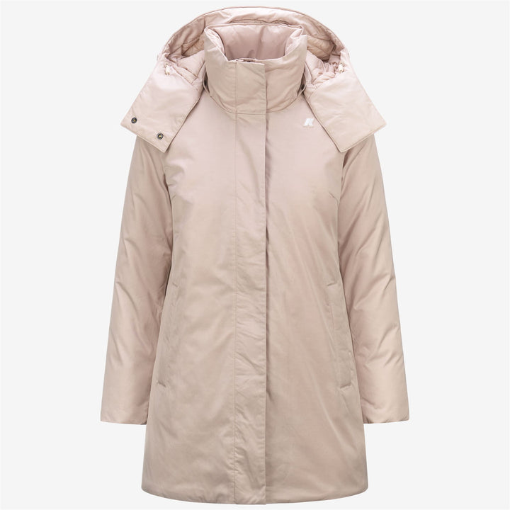 Jackets Woman KALUA SATIN THERMO Mid PINK TINT Photo (jpg Rgb)			