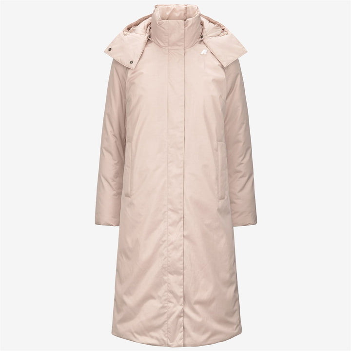 Jackets Woman KALISI SATIN THERMO Long PINK TINT Photo (jpg Rgb)			