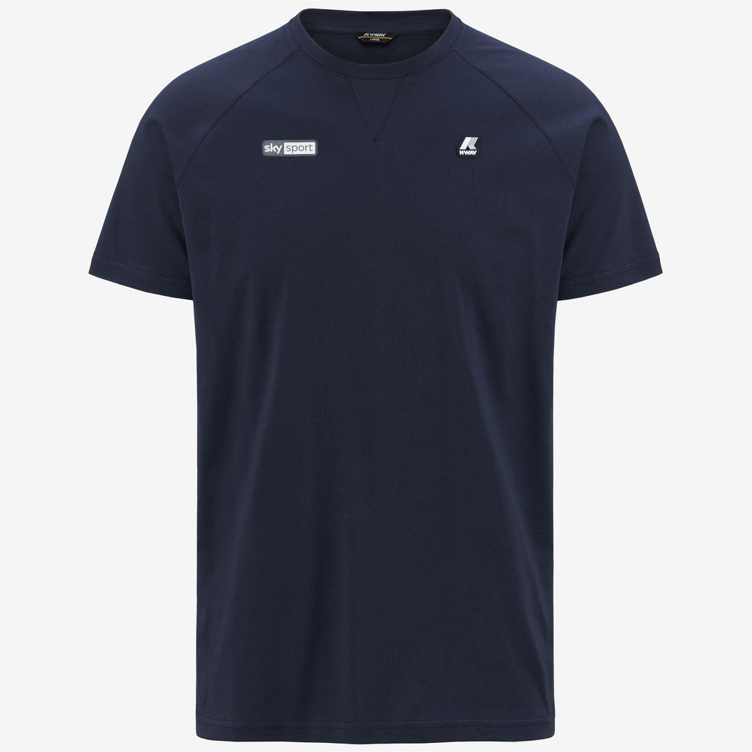 T-ShirtsTop Man EDWING SKY SPORT T-Shirt BLUE DEPTH Photo (jpg Rgb)			