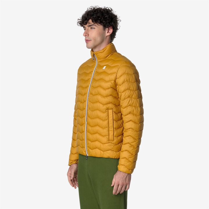 Jackets Man VALENTINE QUILTED WARM Short YELLOW INCA Detail (jpg Rgb)			