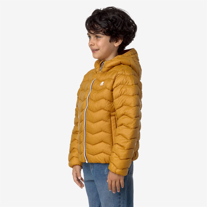 Jackets Boy P. JACK QUILTED WARM Short YELLOW INCA Detail (jpg Rgb)			