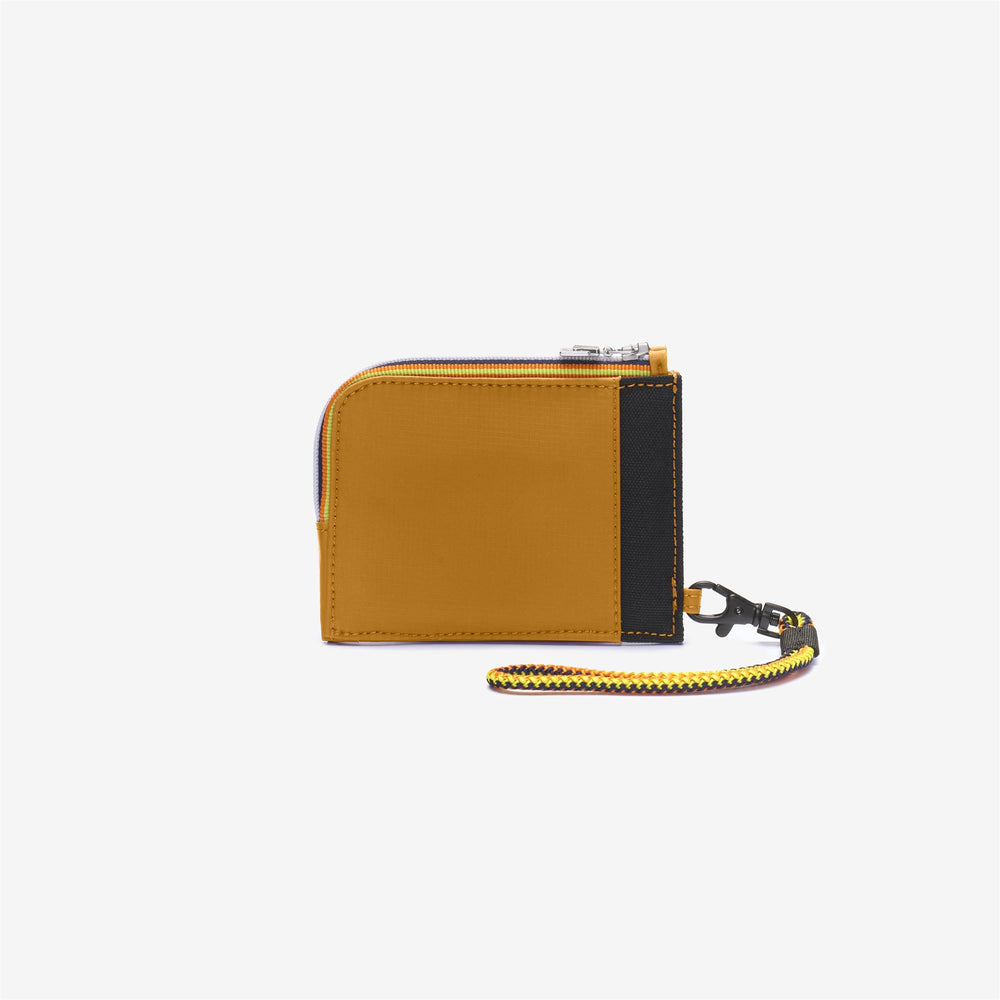 Small Accessories Unisex VILLEBONNE Wallet YELLOW INCA Dressed Front (jpg Rgb)	