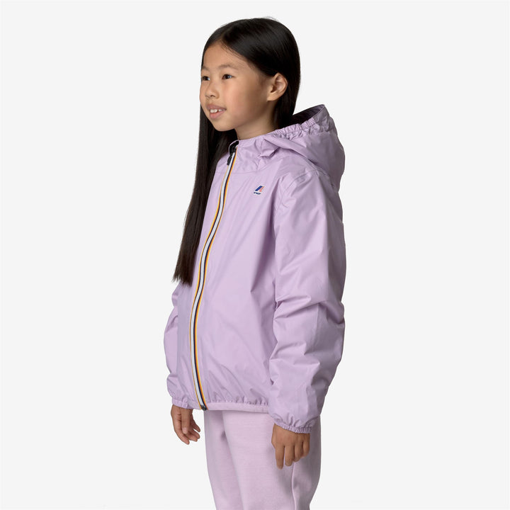 Jackets Kid unisex P. LE VRAI 3.0 CLAUDE WARM Mid VIOLET LT LILAC Detail (jpg Rgb)			