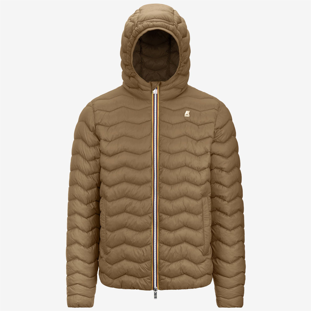 Jackets Man JACK QUILTED WARM Short BROWN CORDA Photo (jpg Rgb)			